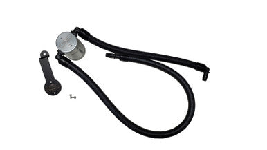 J&L 2021-2025 Jeep Wrangler 392 Oil Separator 3.0 Passenger Side - Clear Anodized - 3072P-C