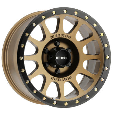 Method MR305 NV 20x9 +18mm Offset 6x135 94mm CB Method Bronze/Black Street Loc Wheel - MR30529016918