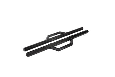 Dee Zee 99-23 Chevrolet/GMC/Dodge/Ford Full Size Truck Hex Series - Reg Cab Side Steps (Blk) - DZ66301B