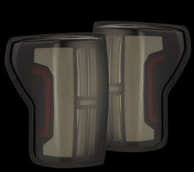 AlphaRex Nova-Series LED Tail Lights For 2007-13 Toyota Tundra - Black - 670032