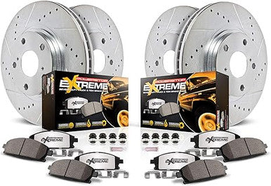 Power Stop Z36 Truck & Tow Front & Rear Brake Upgrade Kit For 2021-24 Ford F-150 - K8803-36