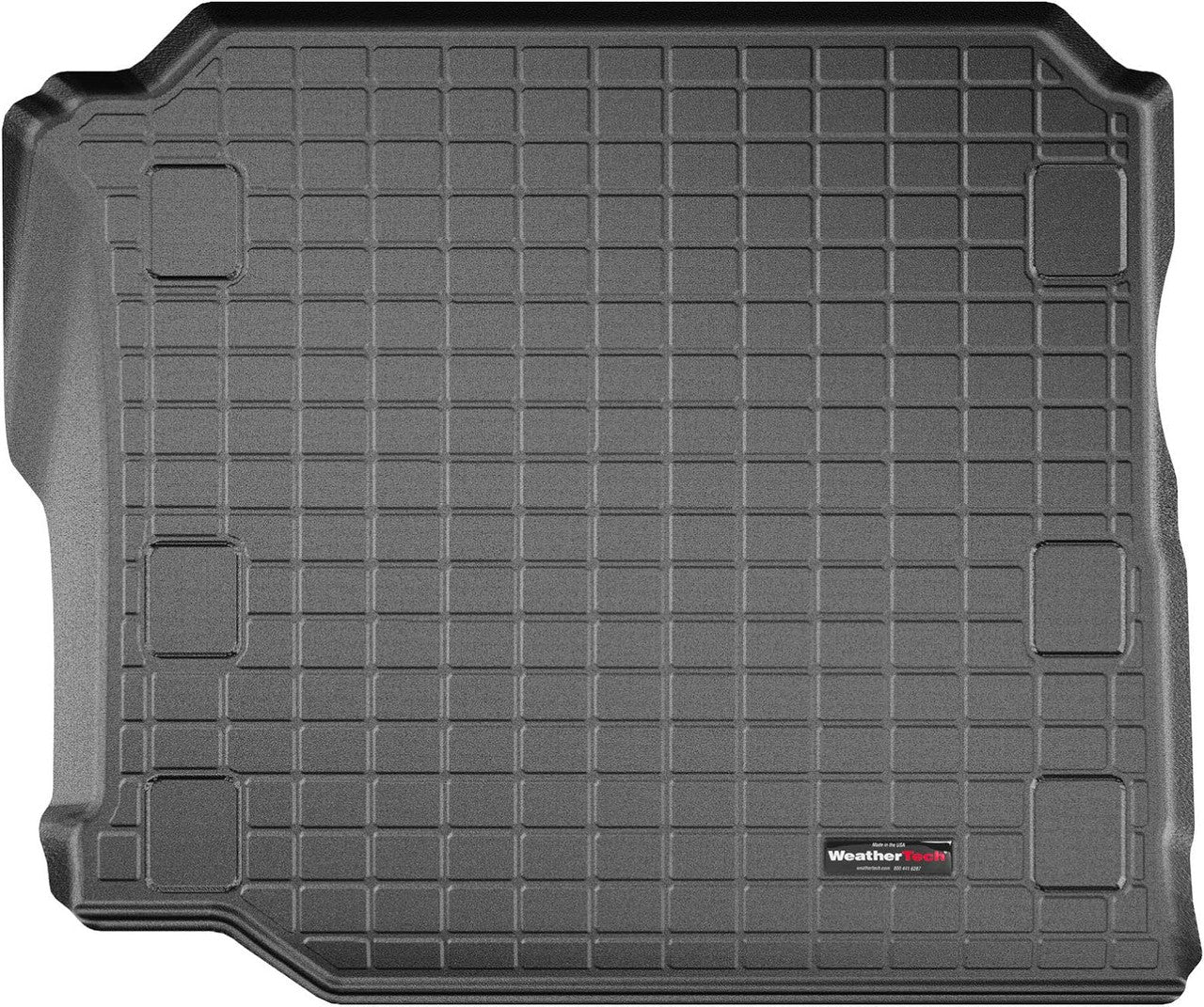 WeatherTech 2018+ Jeep Wrangler Unlimited JL w/Subwoofer Cargo Liners - Black - 401188