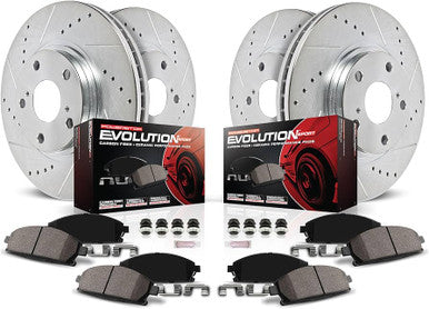 Power Stop Z23 Evolution Front & Rear Brake Kit For 2020+ Ford Explorer - K8693