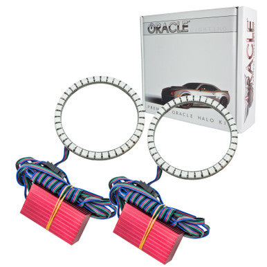 Oracle Jeep Wrangler JK 07-17 LED Waterproof Halo Kit - ColorSHIFT - 3943-330