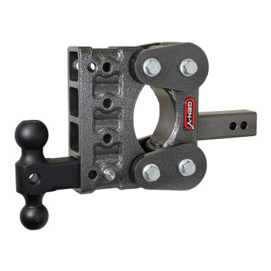 Gen-Y The Boss Torsion-Flex 2in Shank 5in Drop 1.1K TW 10K Hitch w/GH-031 Dual-Ball - GH-1014