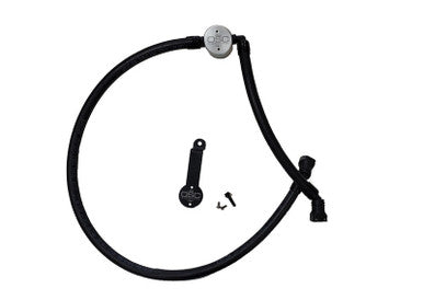 J&amp;L 18-25 Jeep Wrangler JL 3.6L Driver Side Oil Separator 3.0 - Clear Anodized - 3069D-C