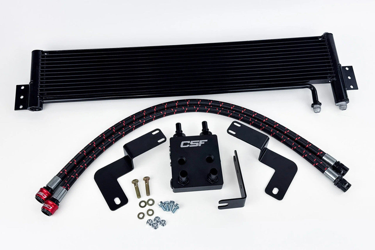 CSF 2021+ Ford Bronco 2.7L EcoBoost External Transmission Oil Cooler Kit - 8350