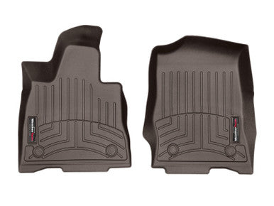 WeatherTech 20+ Lincoln Aviator Front FloorLiner - Cocoa - 4715761