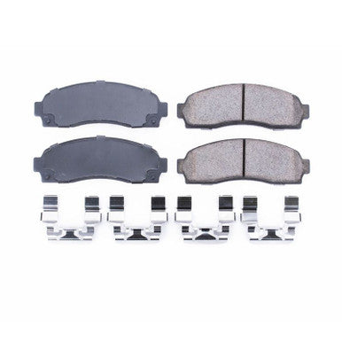 Power Stop 05-06 Chevrolet Equinox Front Z17 Evolution Ceramic Brake Pads w/Hardware - 17-833