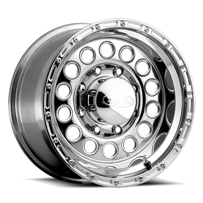 Raceline 887 Rock Crusher 15x8in / 5x114.3 BP / -32mm Offset / 83.82mm Bore - Polished Wheel - 887-58012