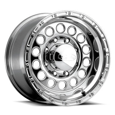 Raceline 887 Rock Crusher 15x8in / 5x114.3 BP / -32mm Offset / 83.82mm Bore - Polished Wheel - 887-58012