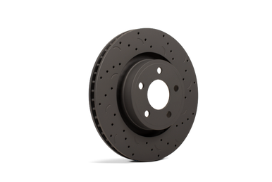 Hawk Talon 2008 Lexus LX570 Drilled and Slotted Rear Brake Rotor Set - HTC5011