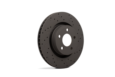 Hawk Talon 2011 Ford Explorer Drilled and Slotted Front Brake Rotor Set - HTC4272