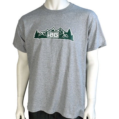 IAG Men's Mountain Logo Gray T-Shirt