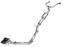 AWE 0FG Exhaust for 3rd Gen Toyota Tundra - Dual Diamond Black Tips - 3015-33063