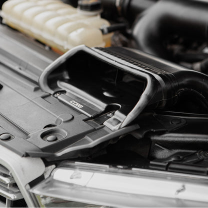 Cobb 21-22 Ford F-150 Raptor Intake Scoop Bracket- Installed