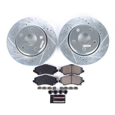 Power Stop 07-17 Jeep Wrangler Front Z23 Evolution Sport Brake Kit - K3097
