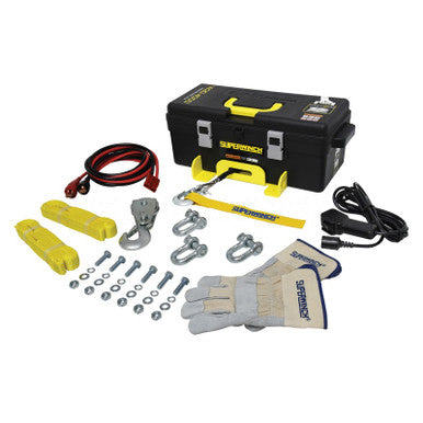 Superwinch 4000 LBS 12V DC 3/16in x 50ft Synthetic Rope Winch2Go - 1140232