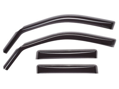 WeatherTech 19-22 Toyota RAV4 X450 (Incl. Hybrid) Front & Rear Side Window Deflectors - Dark Smoke - 82924
