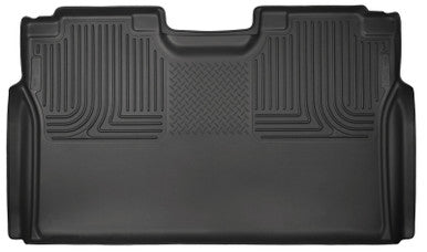 Husky Liners 15-23 Ford F-150 SuperCrew Cab WeatherBeater Black 2nd Seat Floor Liner - 19371