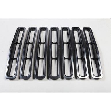 Rugged Ridge Grille Inserts Black 87-95 Jeep Wrangler YJ - 11306.04