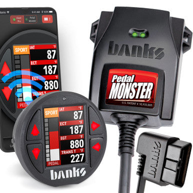 Banks Power Pedal Monster Kit Molex MX64 6 Way With iDash Pro - 64312-P