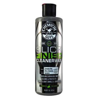 Chemical Guys Slick Finish Cleaner Wax - 16oz -Case of 6 - WAC20616