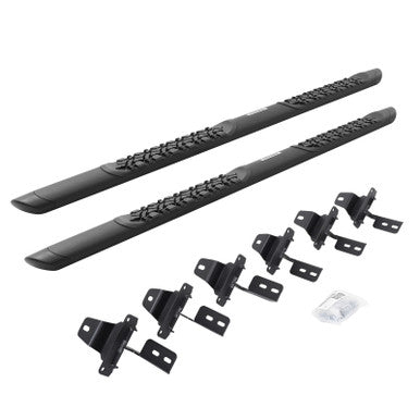Go Rhino V-Series V3 SideSteps & Brackets For 2018-21 Jeep Wrangler JL 4 Door - V3450674T