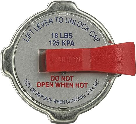 Gates 93-02 Chevrolet Camaro Safety Release Radiator Cap - 18 psi - 31535