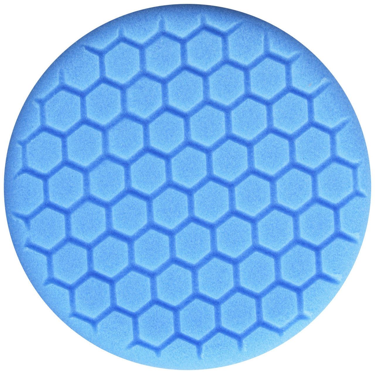 Chemical Guys Hex-Logic Light Polishing/Finishing Pad Blue (6.5 Inch) - BUFX_105HEX6