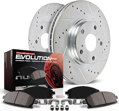 Power Stop 20-22 Lincoln Aviator Front and Rear Z23 Evolution Brake Kit - K8694