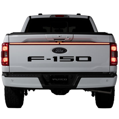Putco Excalibur LED Tailgate Light Bar & Plug-N-Play Connector For 2024+ Ford F-150 w/ Factory LED Taillamps