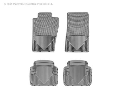 WeatherTech 91-05 Ford Explorer Front & Rear Rubber Mats - Grey - W11GR-W50GR