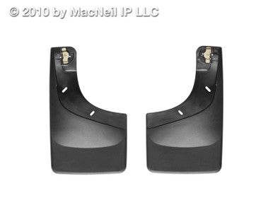 WeatherTech 04-12 Ford F150 Reg/Sup/CrewCab No Drill Mudflaps - Black - 110002