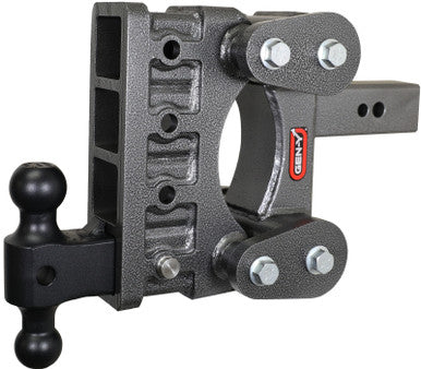 Gen-Y The Boss Torsion-Flex 2.5in Shank 6in Drop 3.5K TW 32K Hitch w/GH-0161 Dual-Ball - GH-2114