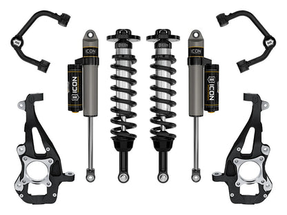 ICON 21-24 Ford F150 4WD 3.5-4.5in Stage 2 Suspension System w/ Tubular UCA - K93142T