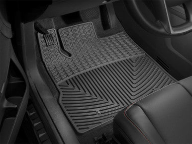 WeatherTech 14+ Jeep Cherokee Front & Rear Rubber Mats - Black - W315-W317