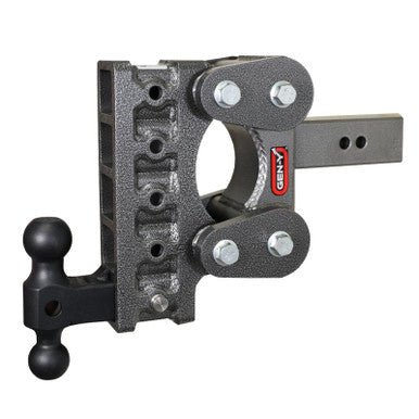 Gen-Y The Boss Torsion-Flex 2.5in Shank 7.5in Drop 1.7K TW 16K Hitch w/GH-051 Dual-Ball - GH-1115