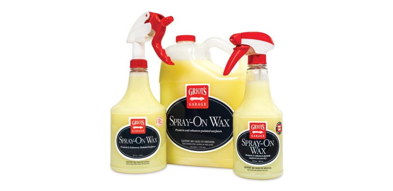 Griots Garage Spray-On Wax - 1 Gallon - Case of 4 - 11097