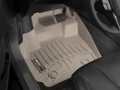 WeatherTech 06-10 Ford Explorer Front & Rear FloorLiner - Tan - 45043-1-2