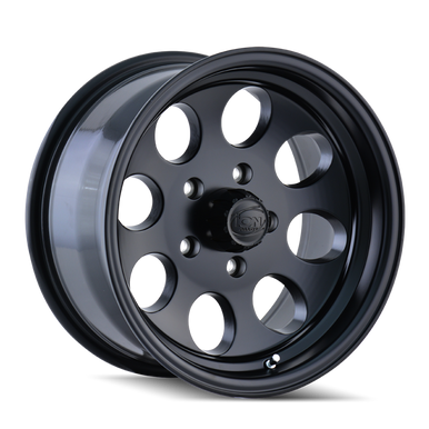 ION Type 171 17x9 / 5x127 BP / -12mm Offset / 83.82mm Hub Matte Black Wheel - 171-7973MB12