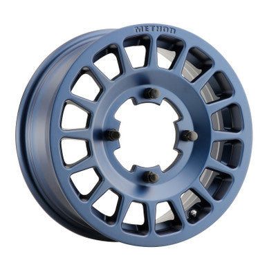 Method MR407 Bead Grip 15x6 / 5+1/51mm Offset / 5x4.5 / 77mm CB Bahia Blue Wheel - MR40756012651