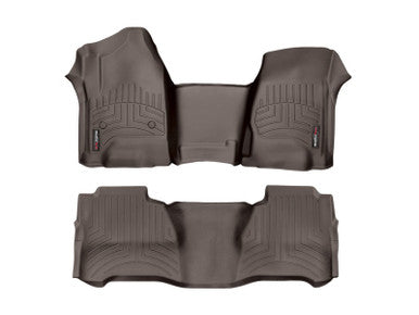 WeatherTech 2016+ Lexus RX Front & Rear FloorLiner - Cocoa - 47886-1-2