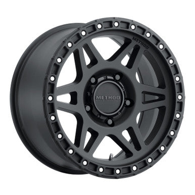 Method MR312 17x8.5 0mm Offset 5x5.5 108mm CB Matte Black Wheel - MR31278555500