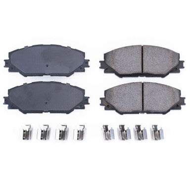 Power Stop 09-10 Pontiac Vibe Front Z17 Evolution Ceramic Brake Pads w/Hardware - 17-1211