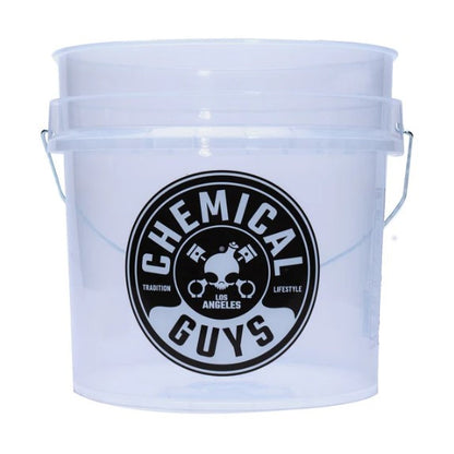 Chemical Guys Heavy Duty Ultra Clear Detailing Bucket