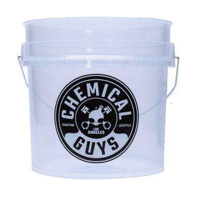 Chemical Guys Heavy Duty Ultra Clear Detailing Bucket (Case of 12) - ACC106