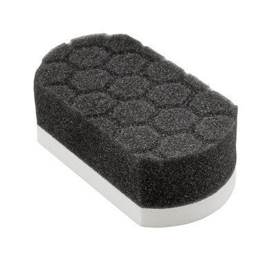 Chemical Guys Easy Grip Soft Hex-Logic Applicator - White (Case of 24) - ACC220