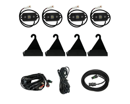 Baja Designs 05-24 Toyota Tacoma / 07-24 Toyota Tundra Bed Rail Cargo Light Kit - White - 398061