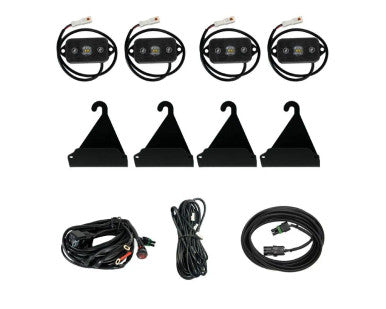 Baja Designs 05-24 Toyota Tacoma / 07-24 Toyota Tundra Bed Rail Cargo Light Kit - White - 398061